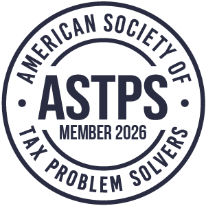 American Society of Tax Problem Solvers member 2026 badge